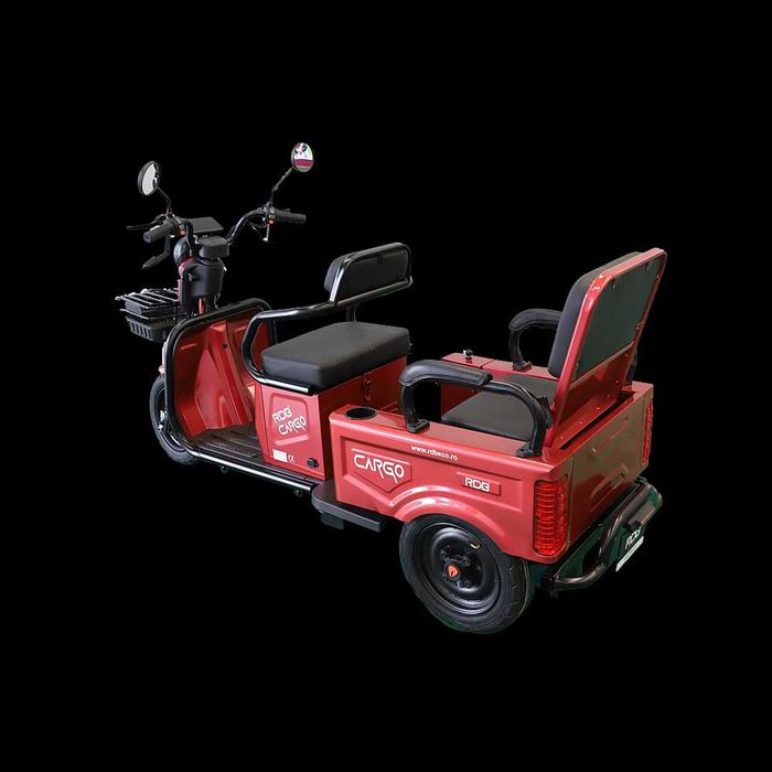 Triciclu Electric RDB CARGO, fara permis, 1800W, 25km/h