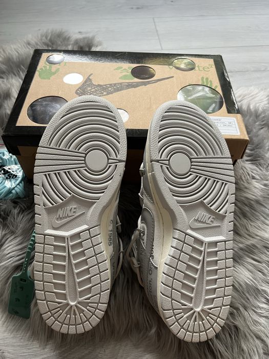 Nike Dunk Low x Off White Sail/Neutral Gray