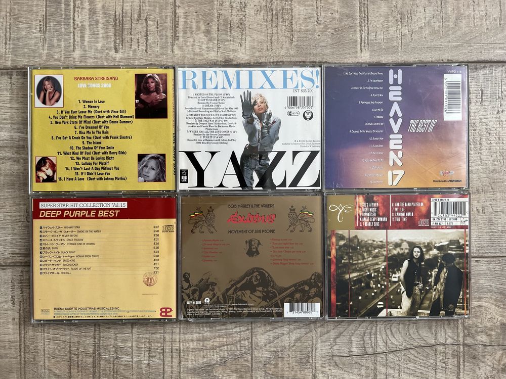 Lot 2 cd-uri originale muzica diversa anii 80-90