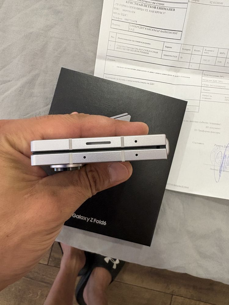 Продавам Samsung Z Fold 6 , 256 GB, Silver shadow