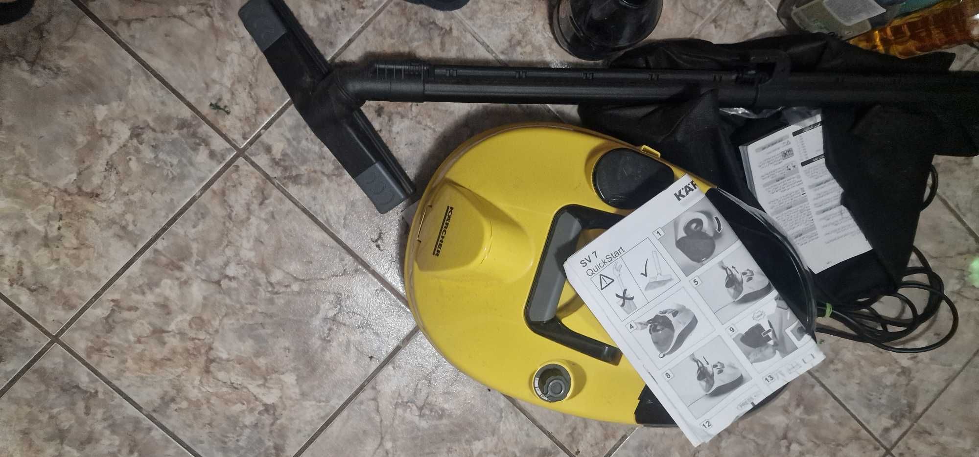 Karcher SV 7 Aspirator cu filtrare prin apa cu jet de abur