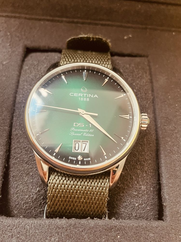 CERTINA DS-1 special edition автомат 80 часа