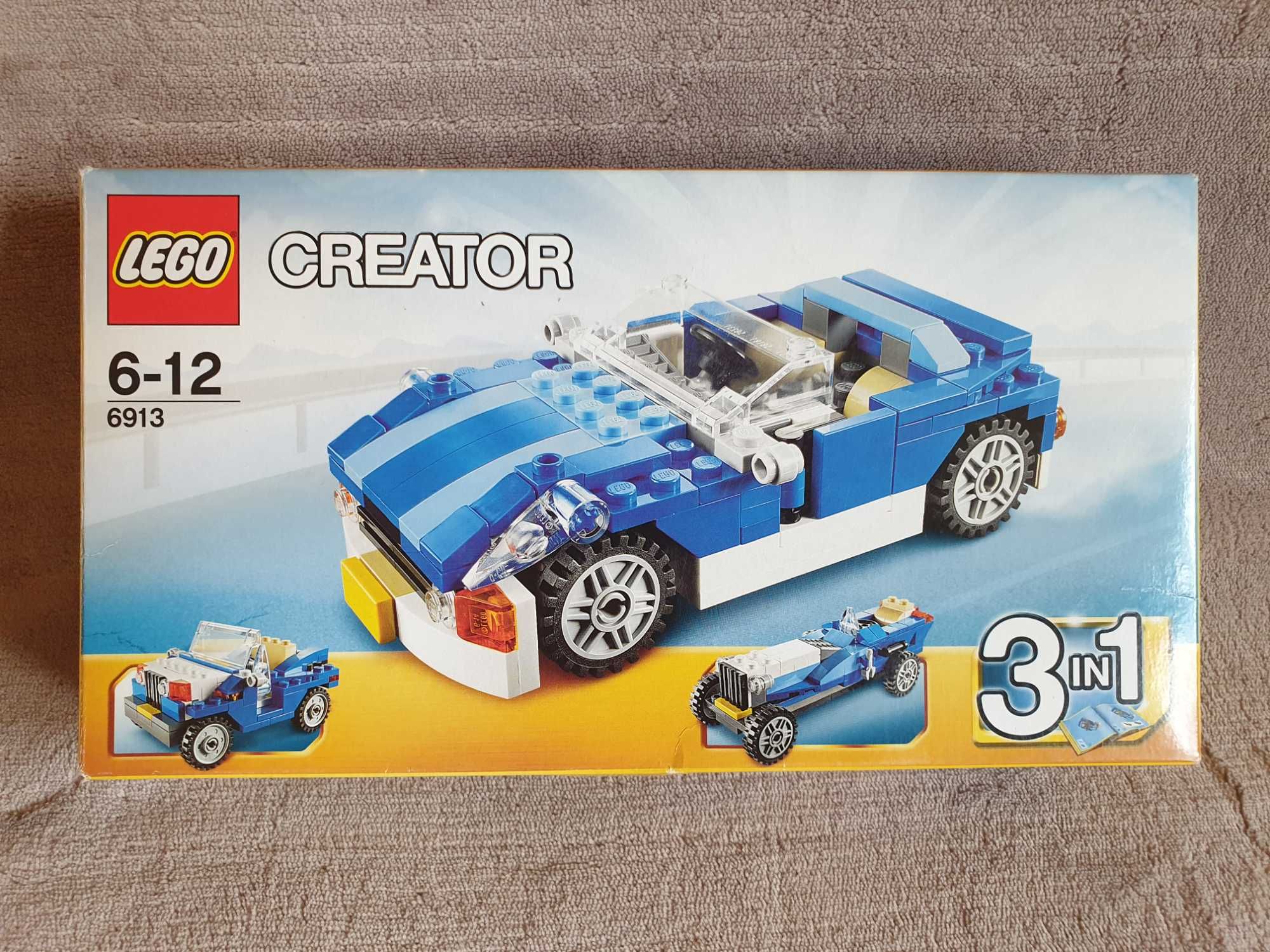 Lego Creator 3in1,  Lego 6913, pt.6-12 ani