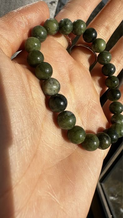 Браслет из Нефрита! Камень процветиния!