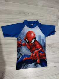 Costum tricou plaja cu protecție solară UPF50 băieți 5-6 ani Spiderman