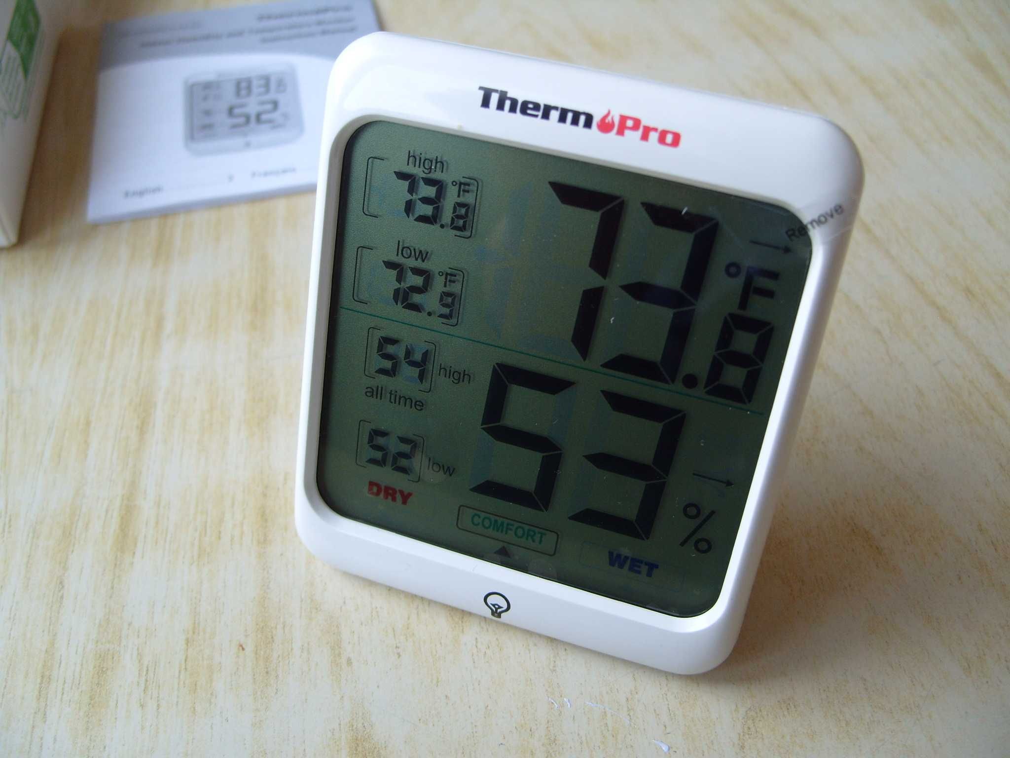Дигитален термометър с хигрометър - ThermoPro TP53