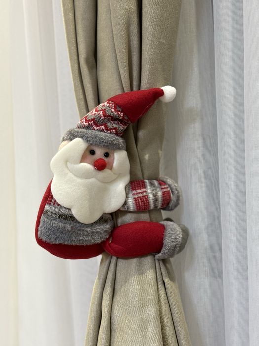 Новогодние держатели для штор , новый год подарок