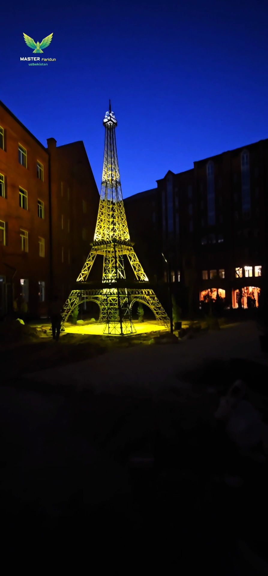 Eiffel tele minorasi 3d yasab beramiz