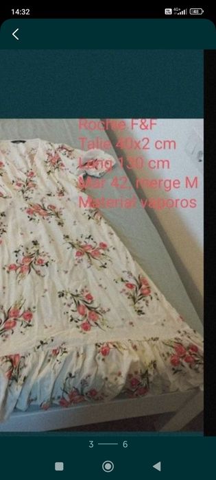 Rochie midi cu nasturi