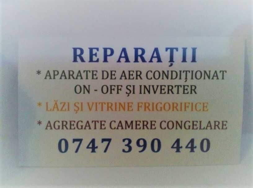 Reparatii compresoare agregate frigorifice pompe de caldura