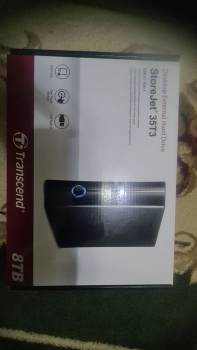 Transcend StoreJet 35T3 8 ТБ