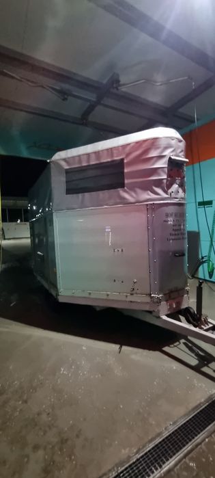 Remorca de aluminiu transport 3 cai Raritate roti pe 10 germania