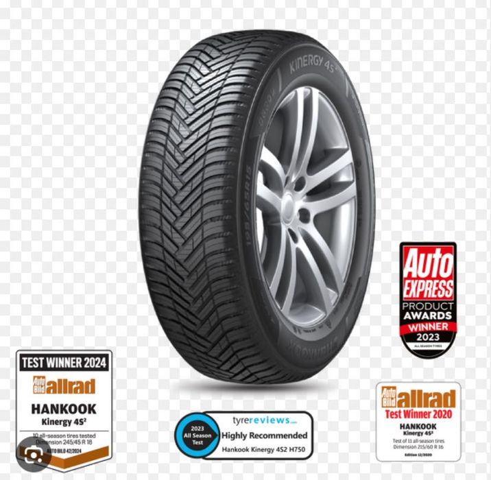 Hankook 205/55/16 Kinergy 4s2 Всесезонни 2 броя