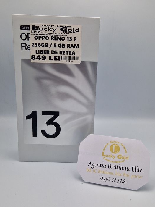 Oppo Reno 13 F 256 Cod 22216