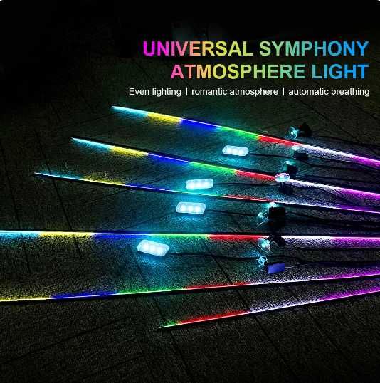 Lumini Ambientale Auto 18 in 1 Symphony, Acrilice, 216 Culori