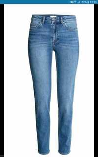 Blugi / jeans noi, Conscious by H&M, pt. femei, marime 36 / S