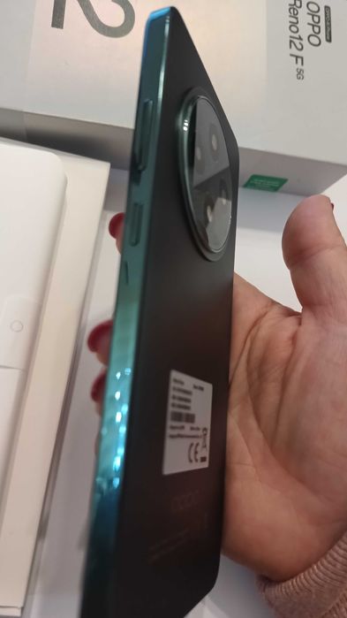 Telefon OPPO Reno 12F, 256/8GB, 5G Nou, nefolosit,BlackGreen+nr.prepay