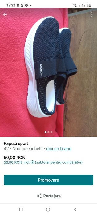 Papuci sport unisex