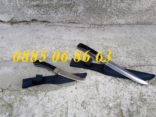 Ловен Руски нож от масивна стомана 21 см – Охотник, лов, риболов
