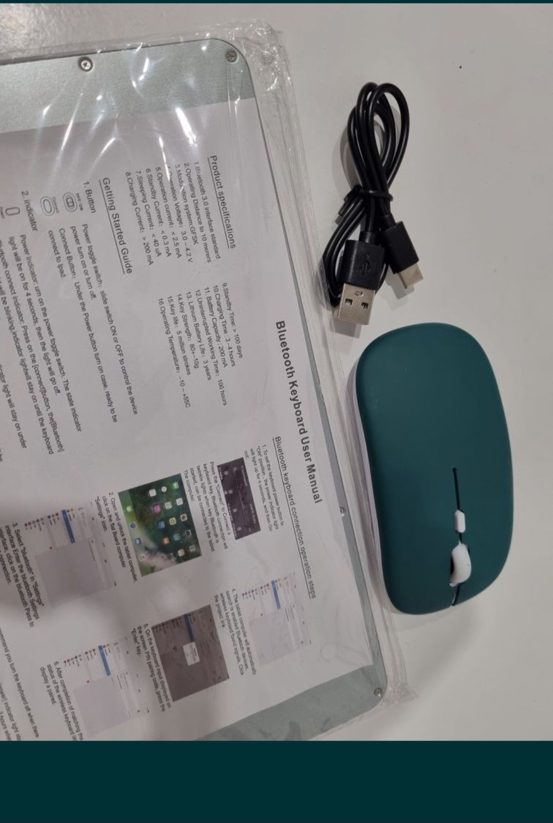 Kit tastatura și mouse Bluetooth