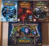 DVD originale World of Warcraft (original + 4 expansiuni)