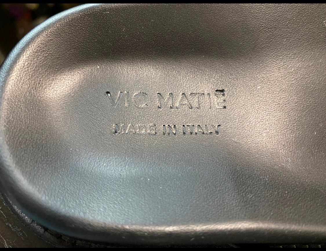 Сандали Vic Matie НОВИ, размер 38, естествена кожа, с перли