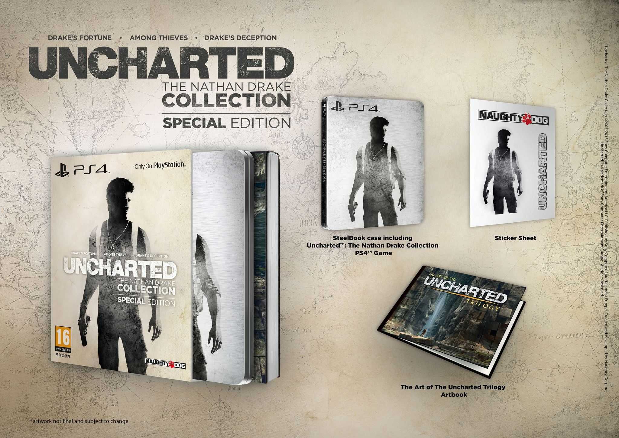 Uncharted: The Nathan Drake Collection - Special Edition Steelbook PS4