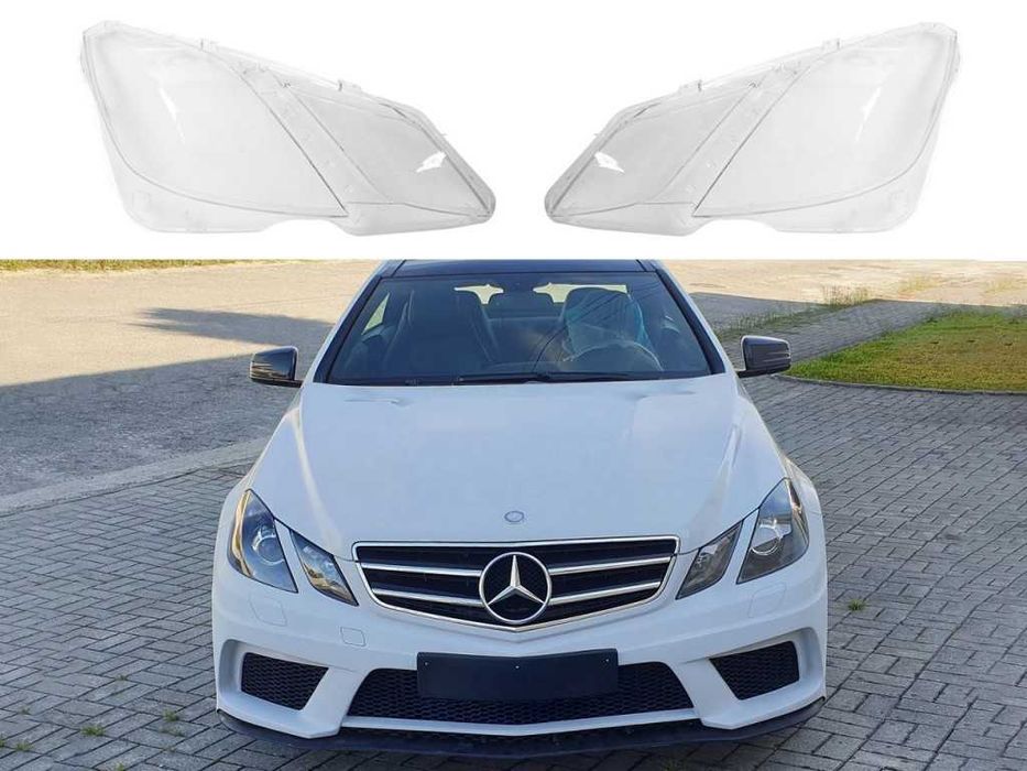 Стъкла за фарове на Mercedes E-Class W207/A207/C207 (2009-2013)  555