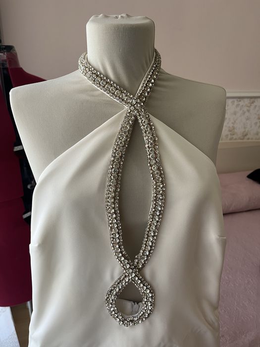 Rochie de ocazie mini alba