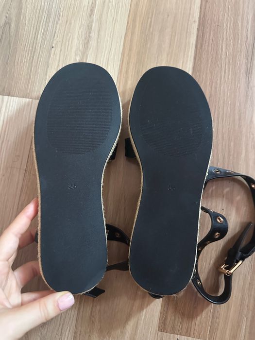 Sandale Il Passo, 37, piele antilopa cu capse, noi, nepurtate