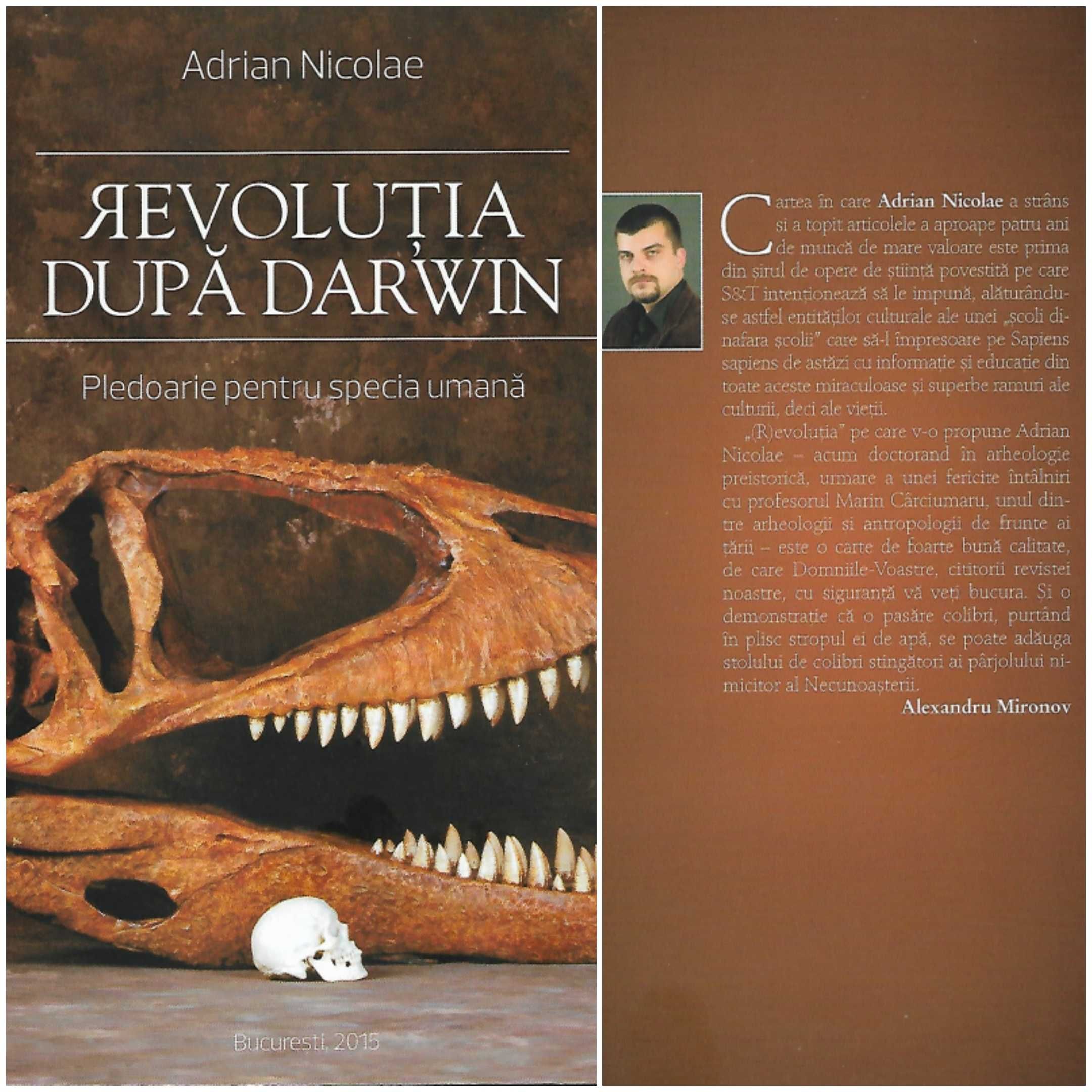 Carte "Revolutia dupa Darwin" de Adrian Nicolae