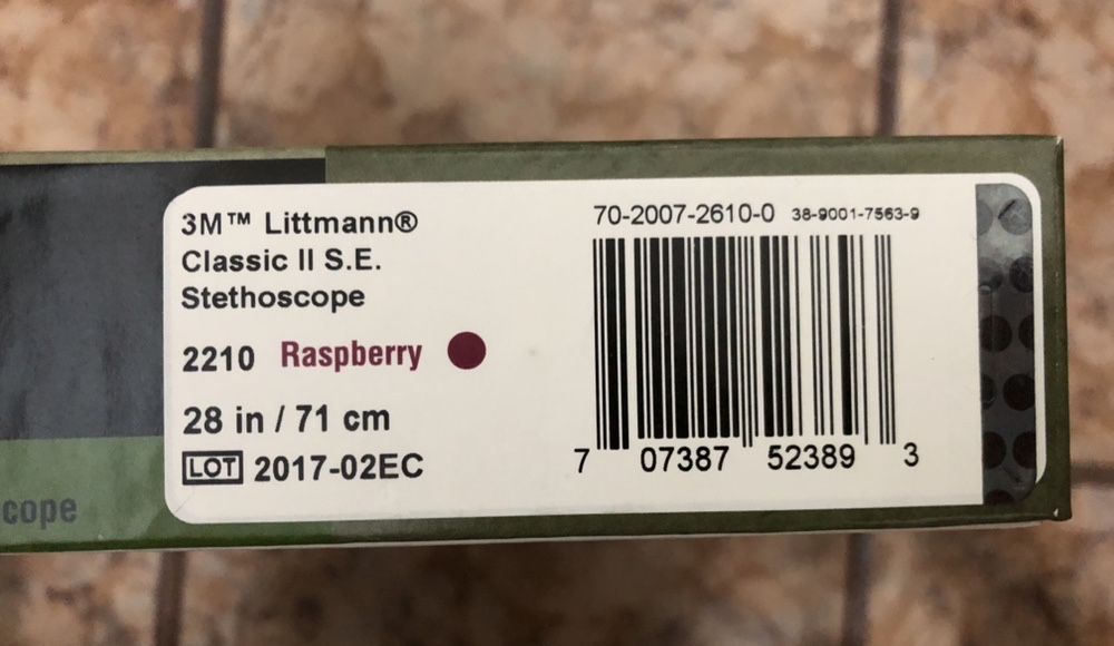 Vand Stetoscop LITTMANN Classic II S.E. Raspberry