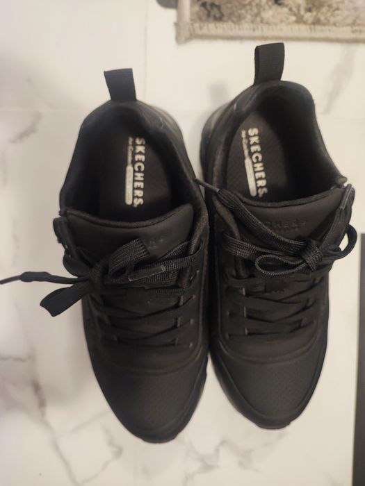 Adidași dama skechers negri