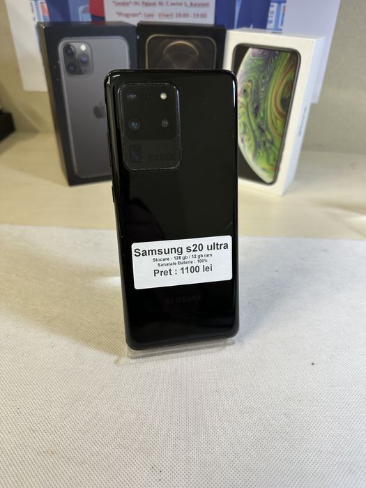 Samsung s20 ultra / 128 gb / 12 gb ram