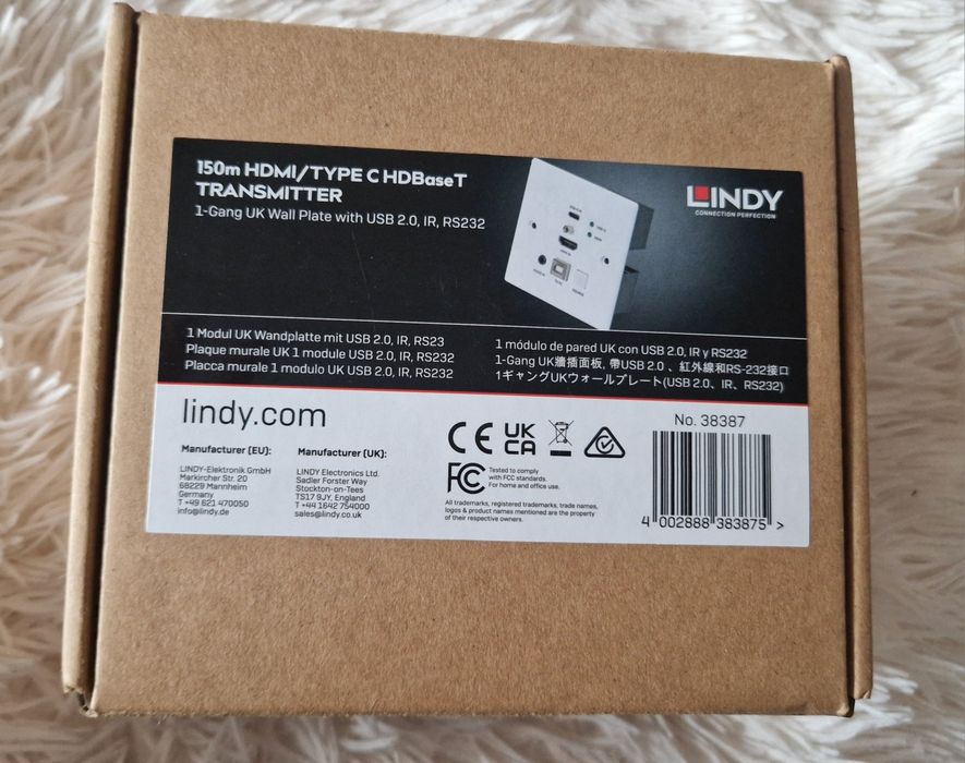 Adaptor pentru retea Lindy 150 m ! Nou !