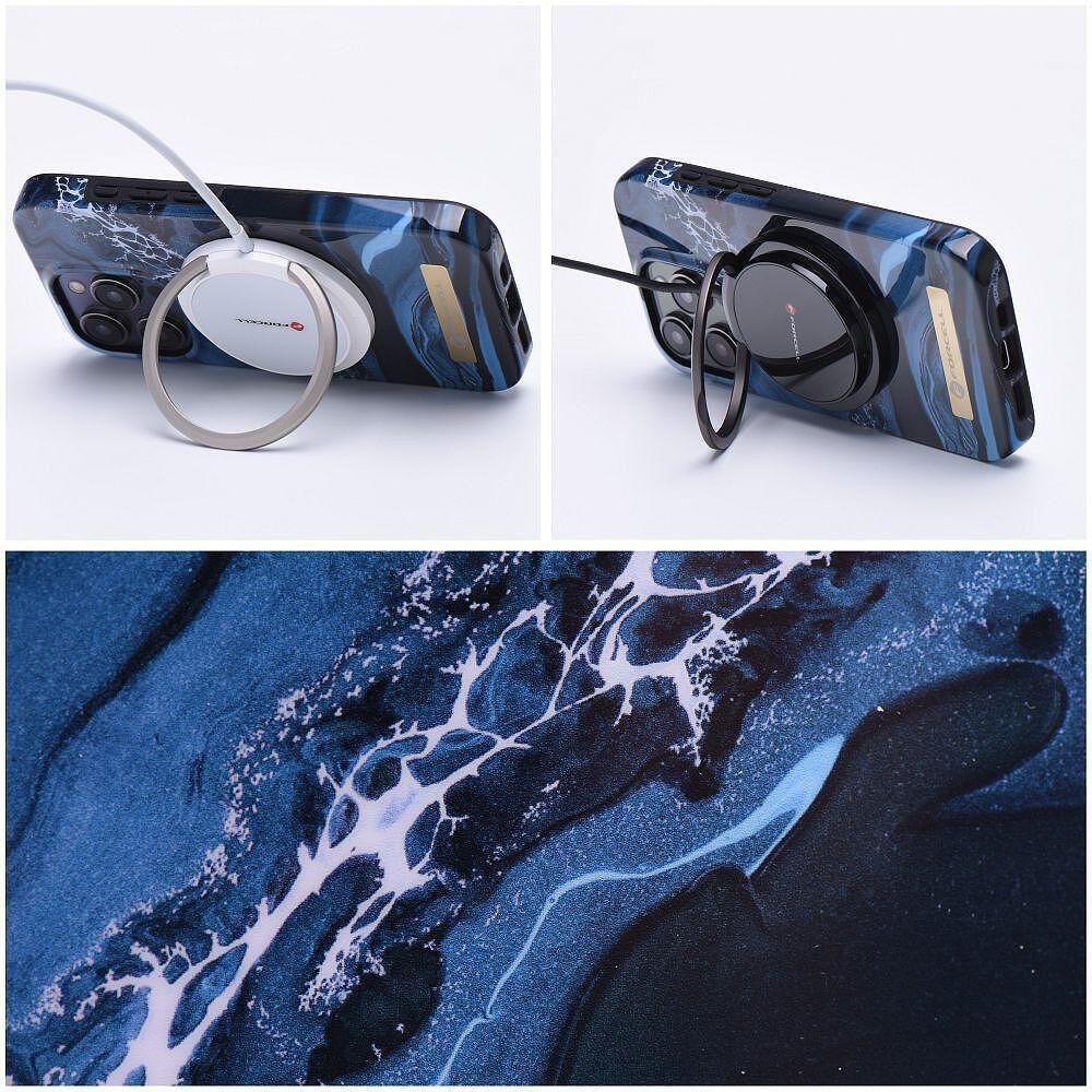 Кейс forcell f-protect mirage magsafe за iphone 14 pro ocean marble