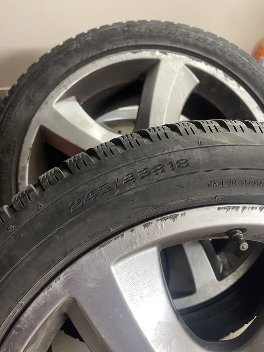 Джанти 18 audi a6 c7 2012 гуми dunlop 245 45 18