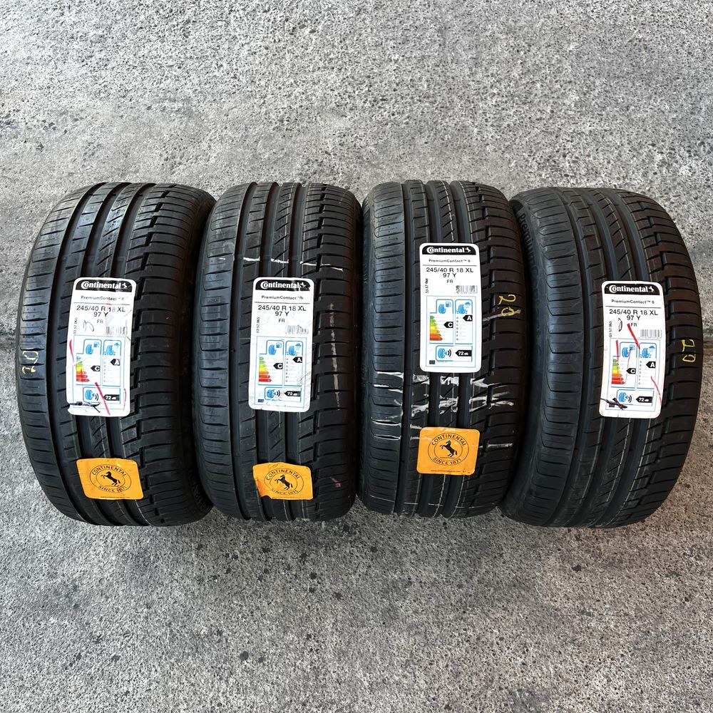 4 anvelope noi de vara  245/40/18 Continental