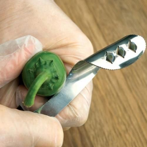 Cutit pentru taiat ardeii rapid si perfect! Foarte util in bucatarie!