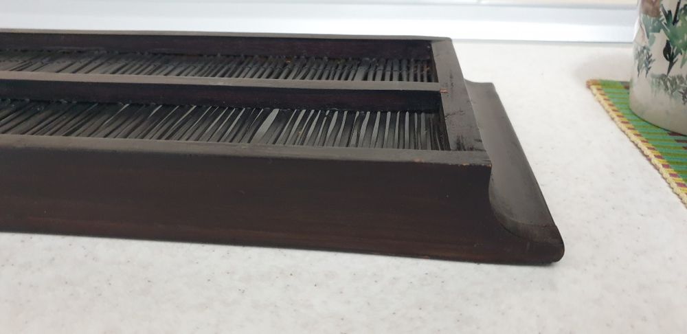 Accesoriu decorațiune servire lemn bambus 1950