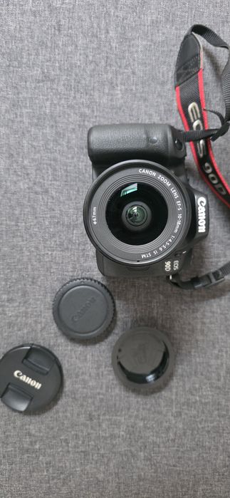 Canon 90D si 10-18 mm in stare foarte buna