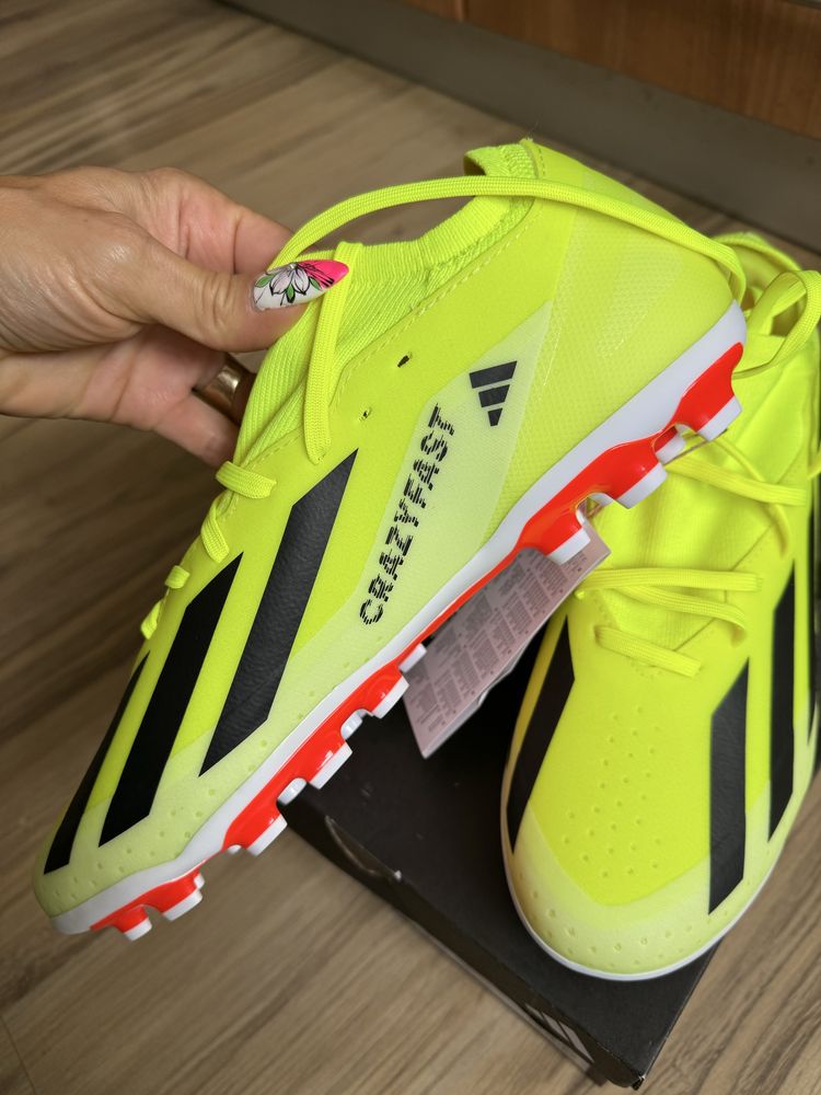 Нови оригинални бутонки adidas X CRAZYFAST LEAGUE 2G/3G AG! 44 н