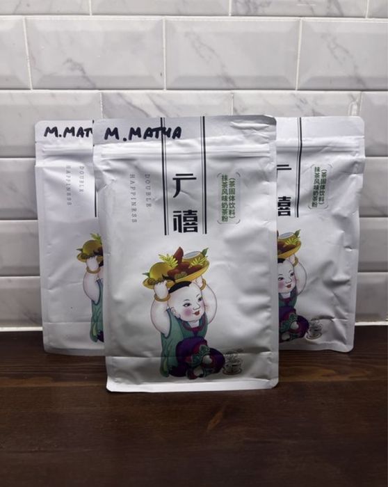 Матча с молоком , для напитков бабл ти