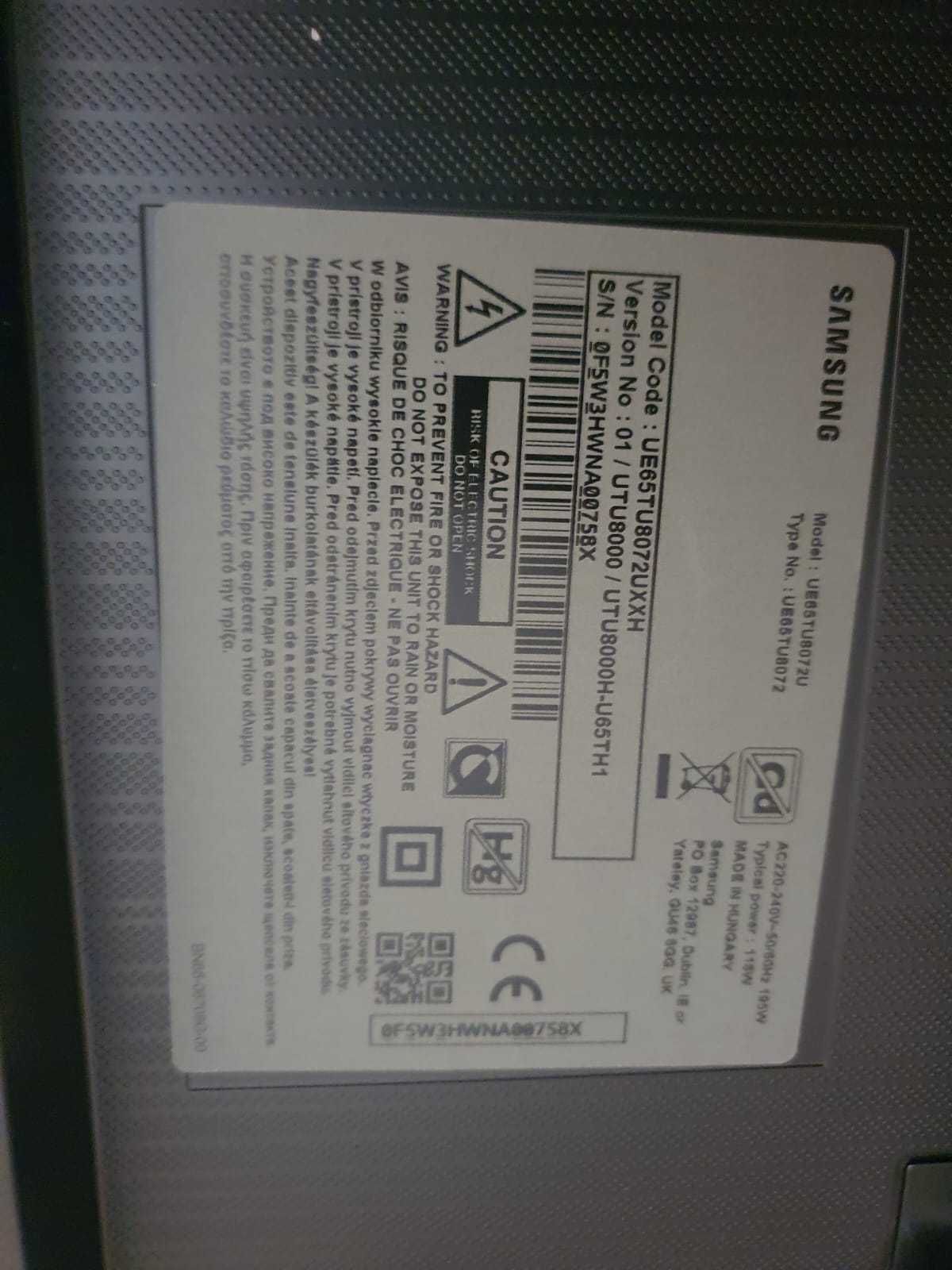 TV Samsung LCD spart 164cm