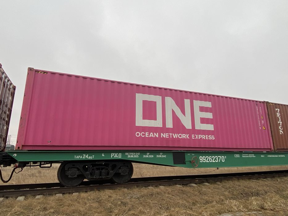 КОНТЕЙНЕРА 40 футовые МОРСКИЕ 2,9 HQ в Отличном Состояний Прям АСТАНА