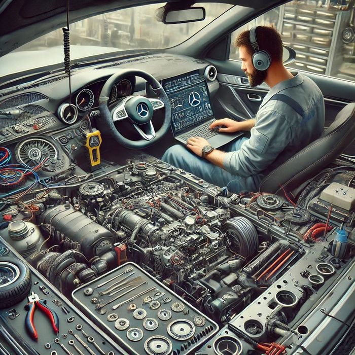 Ремонт автоэлектрики и электроники Мерседес