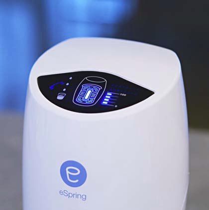 Система очистки воды eSpring™(фильтр для очистки воды) есть каспи.