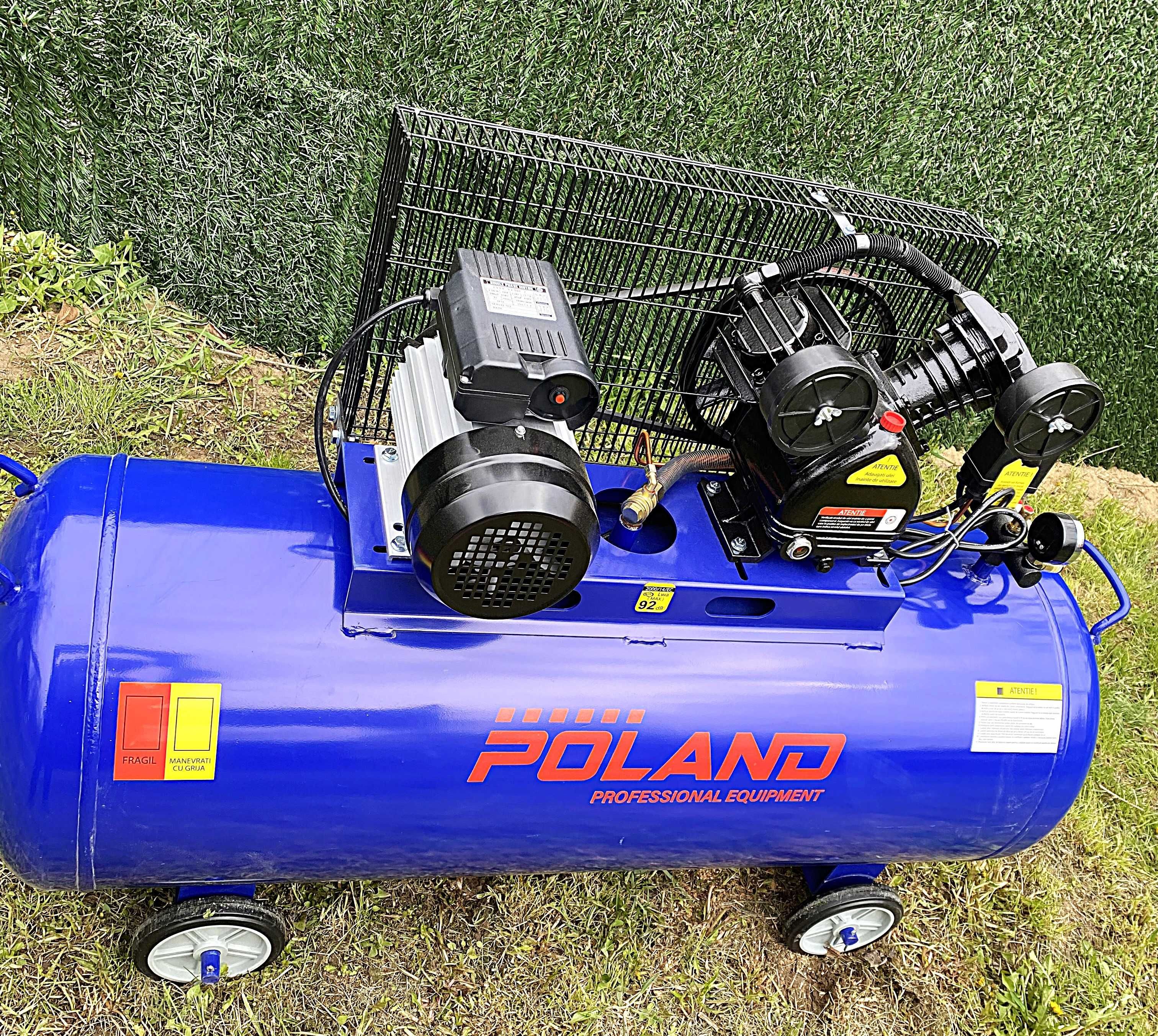 Compresor profesional 200L, 8 bari, 2 pistoane V, 220V