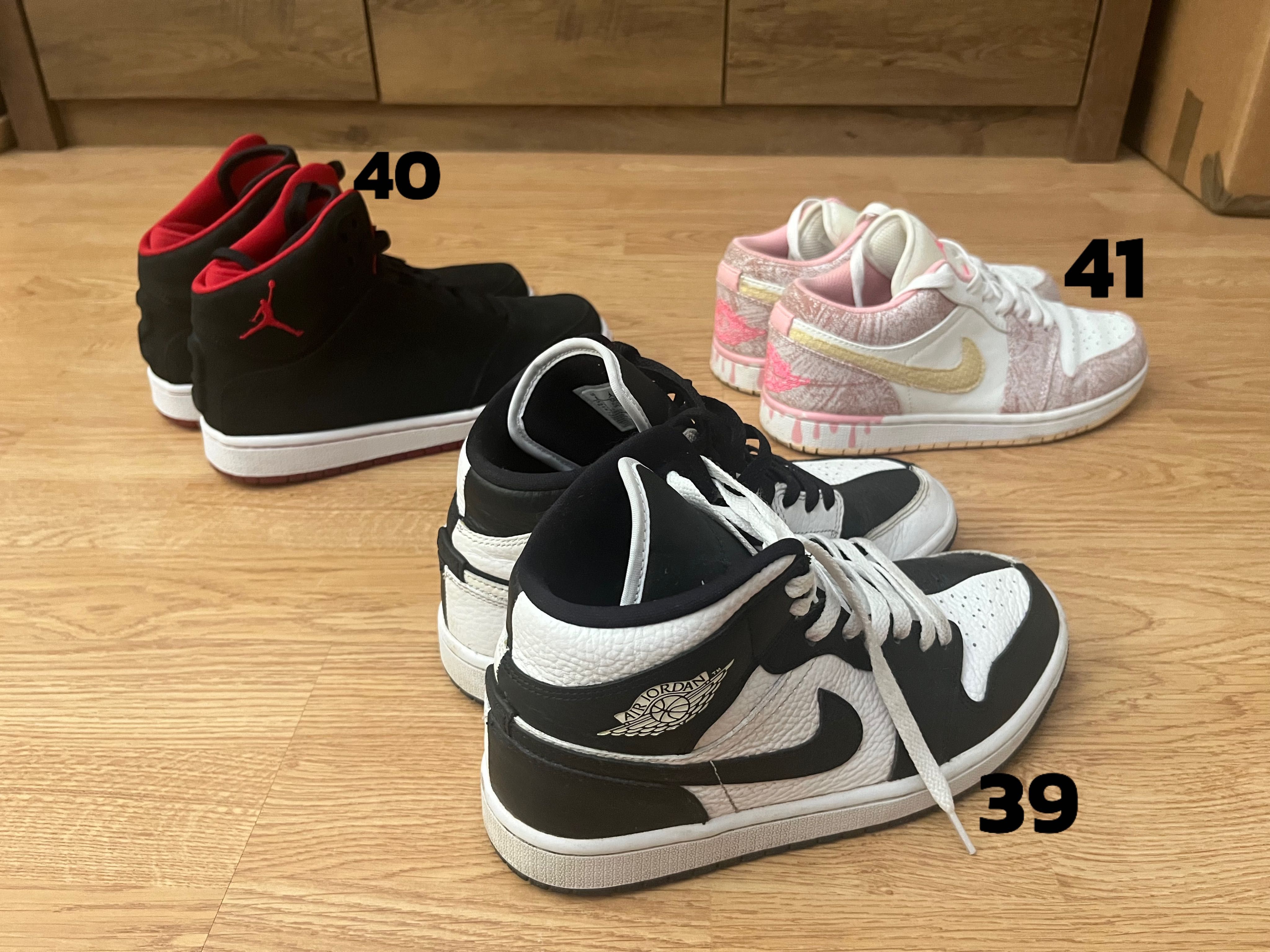 Nike Jordan обувки, оригинални, всеки чифт различен размер