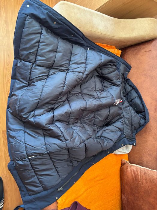 Geacă Lee Cooper bărbătească bleumarin, mărimea M–călduroasă, cu glugă